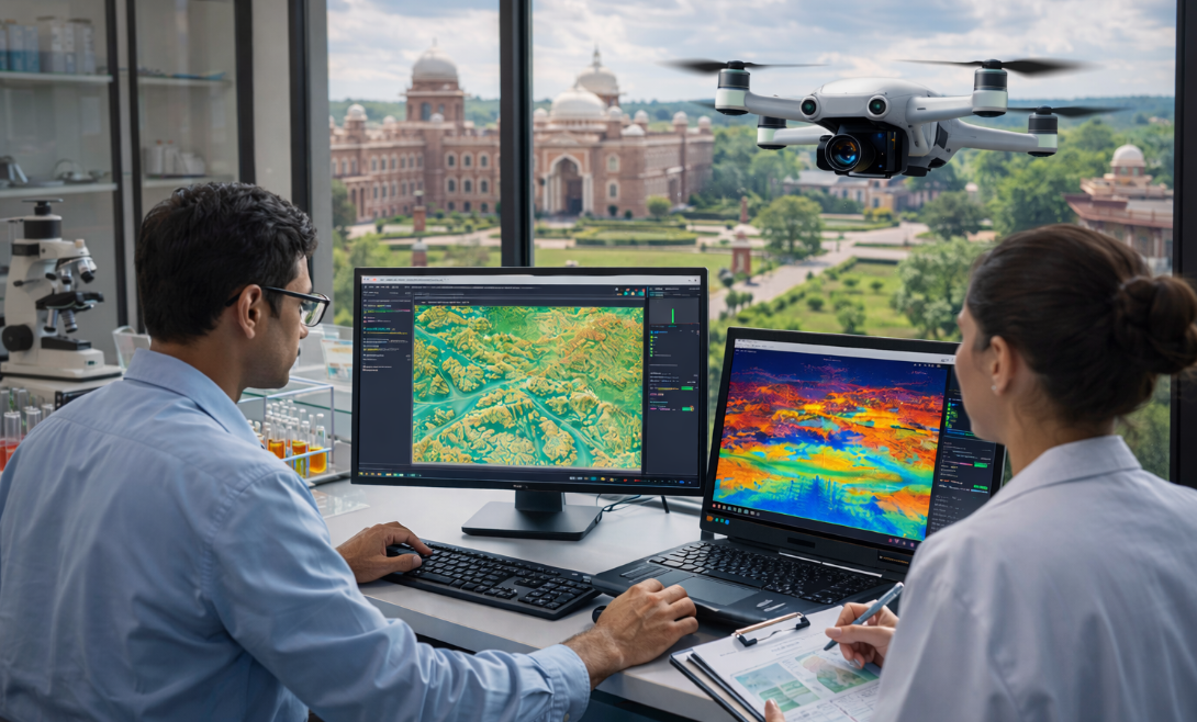 Research & Academia drone survey