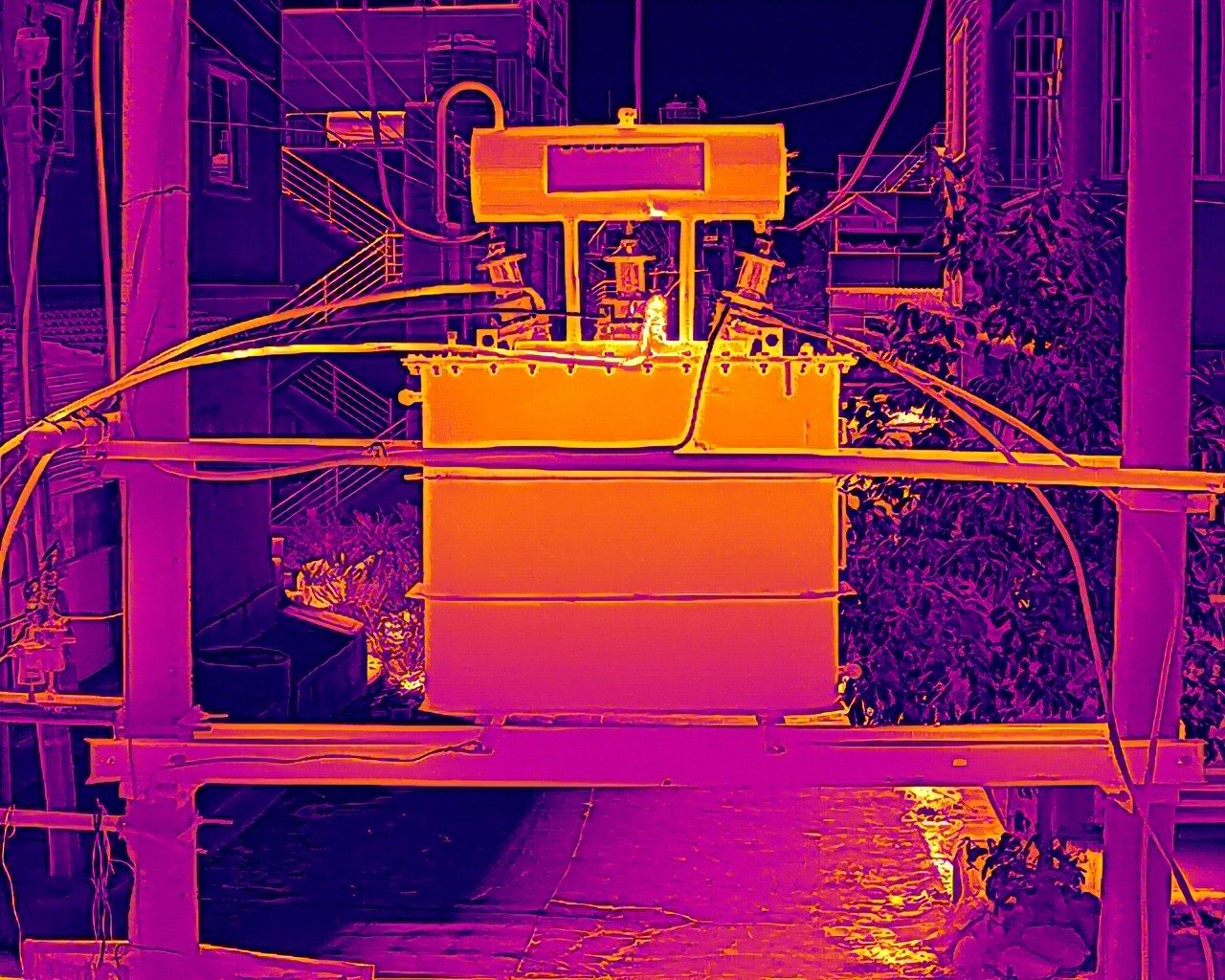 Thermal sensor drone